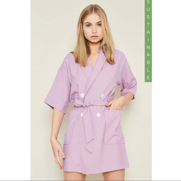 Valentina “Lilac” Blazer Dress by “Native Youth” - Picture 1 of 8
